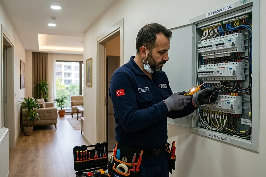 23 Nisan Elektrikçi | Nilüfer Bursa 7/24 Acil Elektrik Servisi