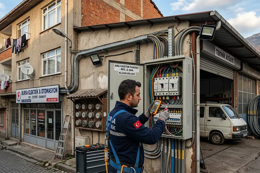 Bursa Elektrikçi | 7/24 Acil Elektrik Arıza ve Tesisat Servisi